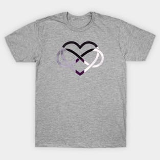 Polyamory Heart - Demisexual Pride T-Shirt